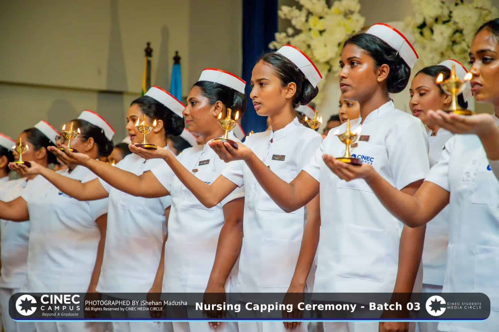 Capping Ceremony of HND Nursing Batch 3 – CINEC Campus