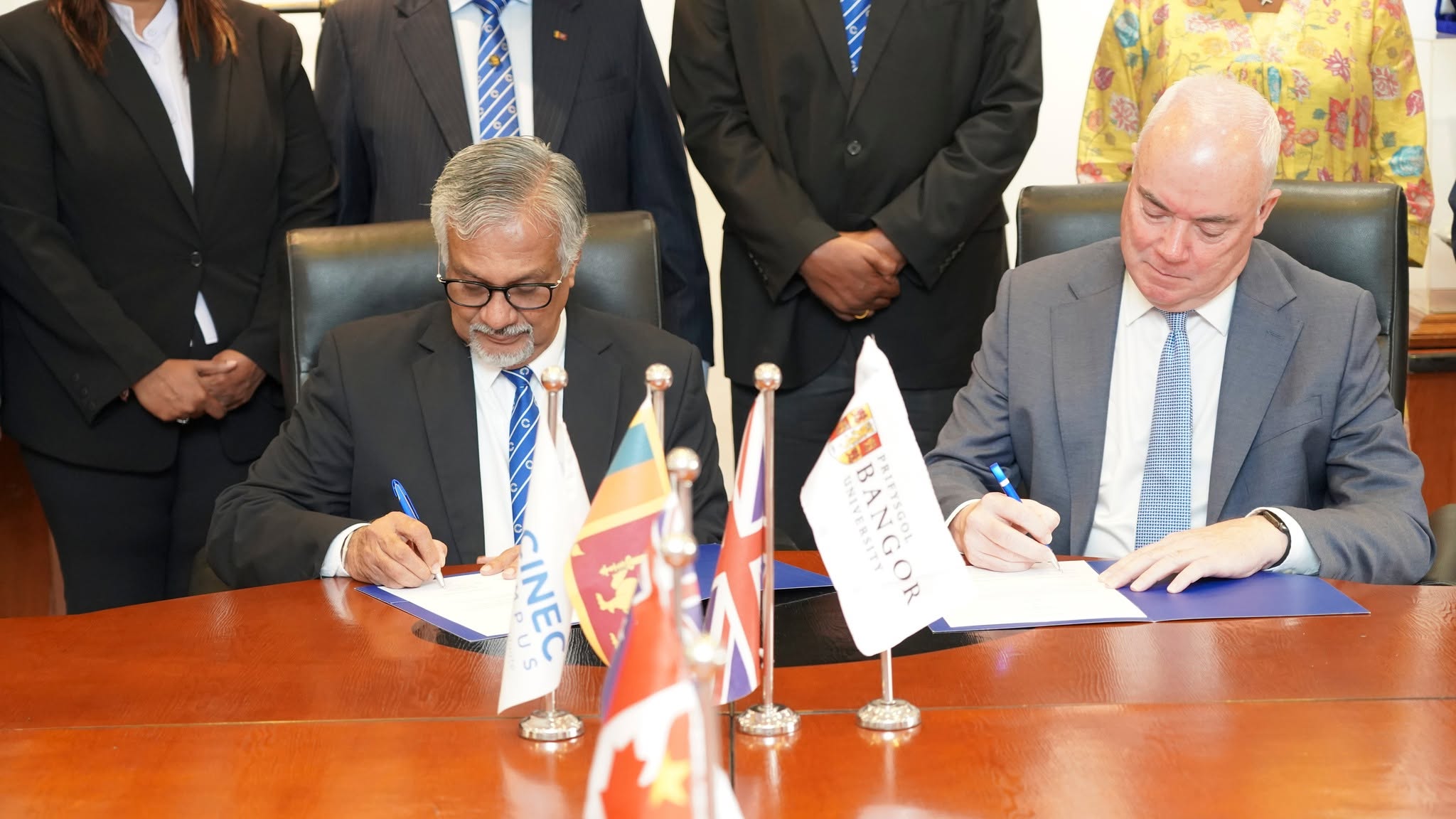 CINEC Campus and Bangor University, UK, Sign Landmark MoU for MBA Programme